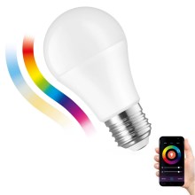 LED RGBW Aptumšojama spuldze A60 E27/13W/230V 2700-6500K Wi-Fi Tuya