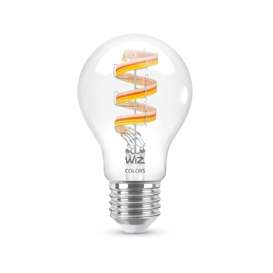 LED RGBW Aptumšojama spuldze A60 E27/6,3W/230V 2200-6500K Wi-Fi - WiZ