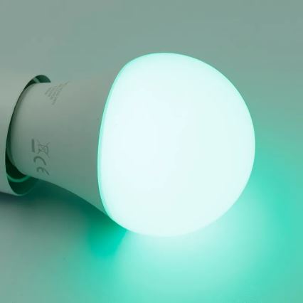 LED RGBW Aptumšojama spuldze A60 E27/9W/230V 2700-6500K Wi-Fi Tuya