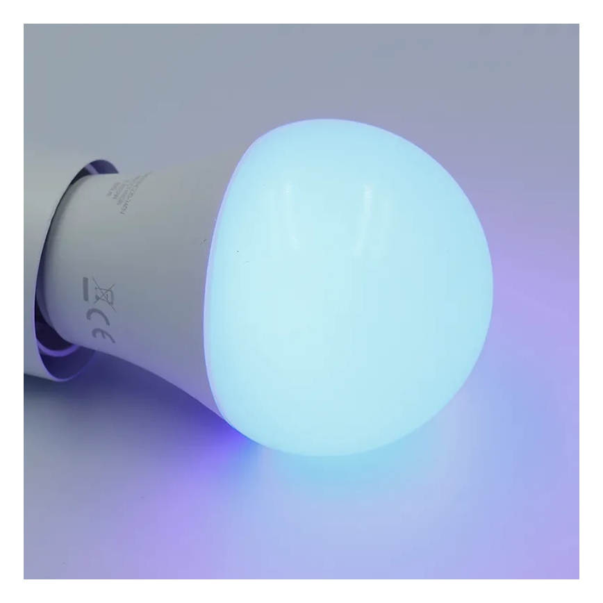 LED RGBW Aptumšojama spuldze A60 E27/9W/230V 2700-6500K Wi-Fi Tuya