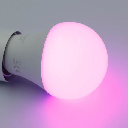 LED RGBW Aptumšojama spuldze A60 E27/9W/230V 2700-6500K Wi-Fi Tuya