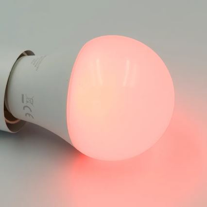 LED RGBW Aptumšojama spuldze A60 E27/9W/230V 2700-6500K Wi-Fi Tuya