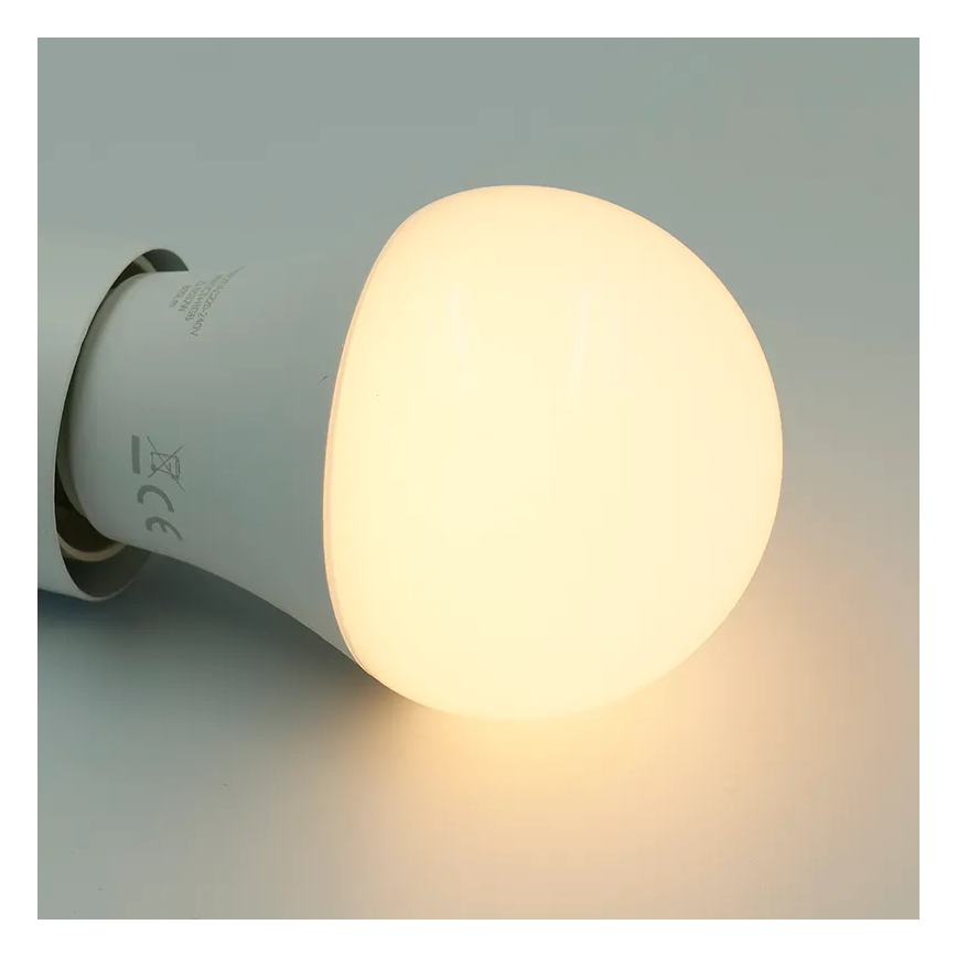 LED RGBW Aptumšojama spuldze A60 E27/9W/230V 2700-6500K Wi-Fi Tuya