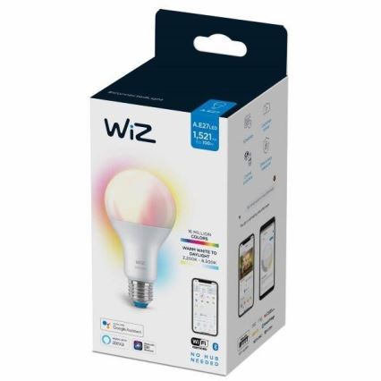 LED RGBW Aptumšojama spuldze A67 E27/13W/230V 2200-6500K CRI 90 Wi-Fi -WiZ