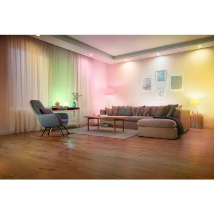 LED RGBW Aptumšojama spuldze E27/8,5W/230V 3000-6500K Wi-Fi - Reality