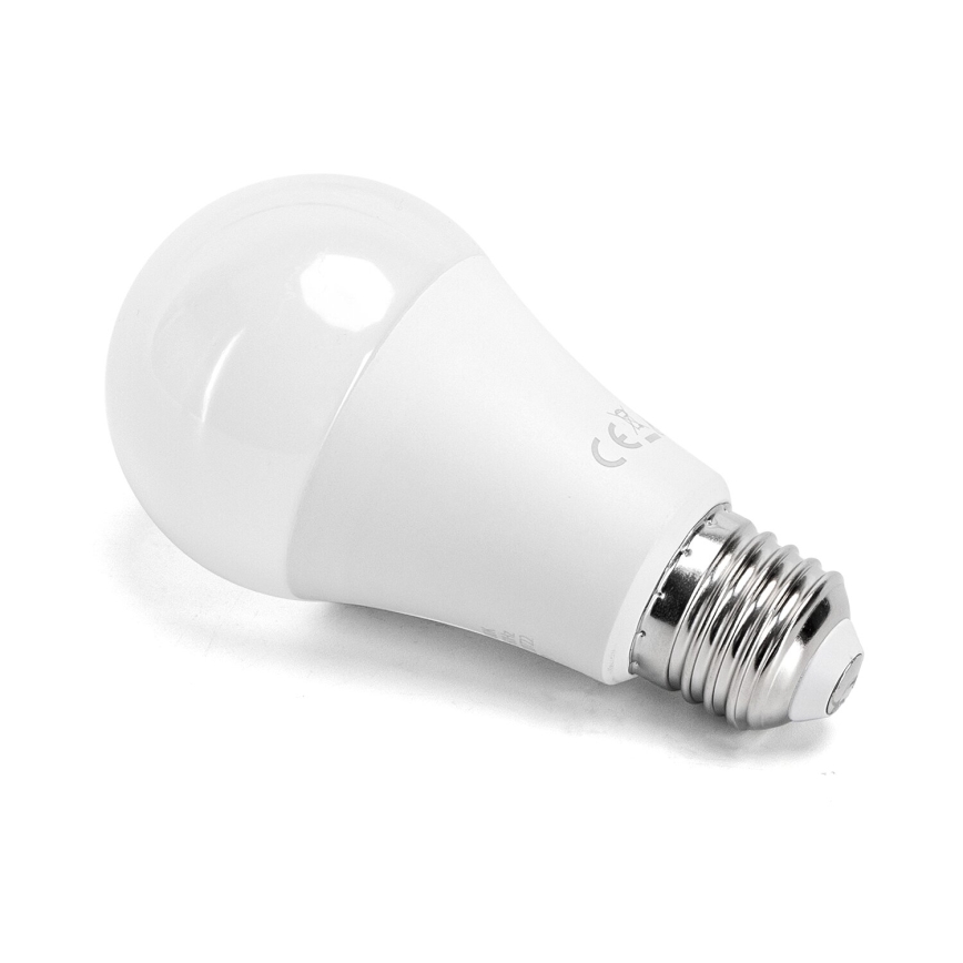 LED RGBW Aptumšojama spuldze E27/8W/230V 3000K + tālvadības pults - Aigostar