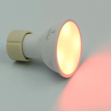 LED RGBW Aptumšojama spuldze GU10/4,5W/230V 2700-6500K Wi-Fi Tuya