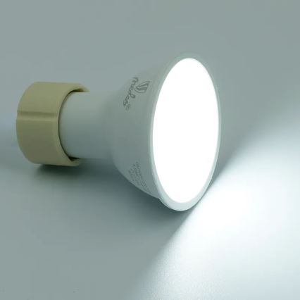 LED RGBW Aptumšojama spuldze GU10/4,5W/230V 2700-6500K Wi-Fi Tuya