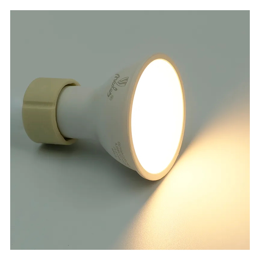 LED RGBW Aptumšojama spuldze GU10/4,5W/230V 2700-6500K Wi-Fi Tuya