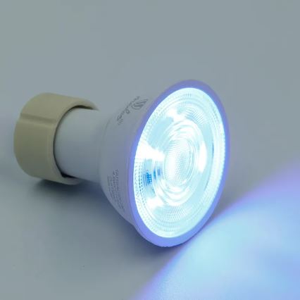 LED RGBW Aptumšojama spuldze GU10/4,5W/230V 2700-6500K Wi-Fi Tuya