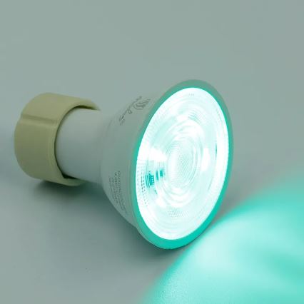 LED RGBW Aptumšojama spuldze GU10/4,5W/230V 2700-6500K Wi-Fi Tuya