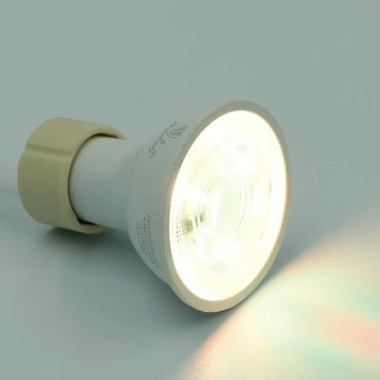LED RGBW Aptumšojama spuldze GU10/4,5W/230V 2700-6500K Wi-Fi Tuya