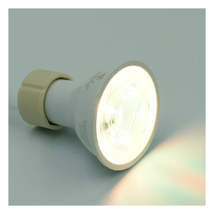 LED RGBW Aptumšojama spuldze GU10/4,5W/230V 2700-6500K Wi-Fi Tuya