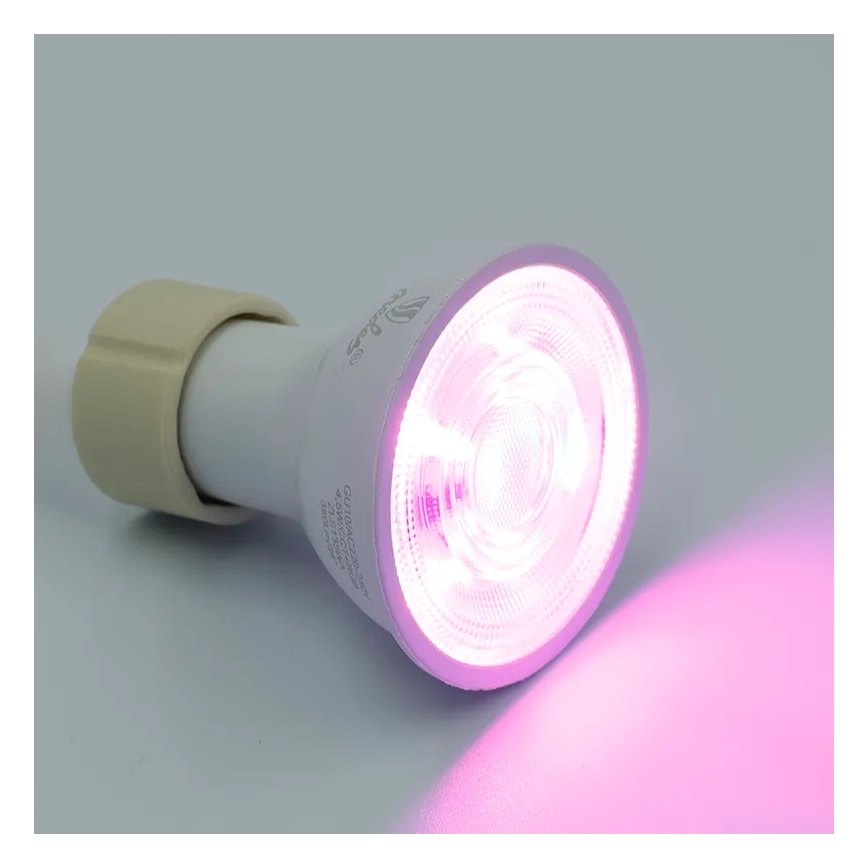 LED RGBW Aptumšojama spuldze GU10/4,5W/230V 2700-6500K Wi-Fi Tuya