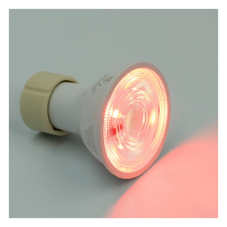 LED RGBW Aptumšojama spuldze GU10/4,5W/230V 2700-6500K Wi-Fi Tuya