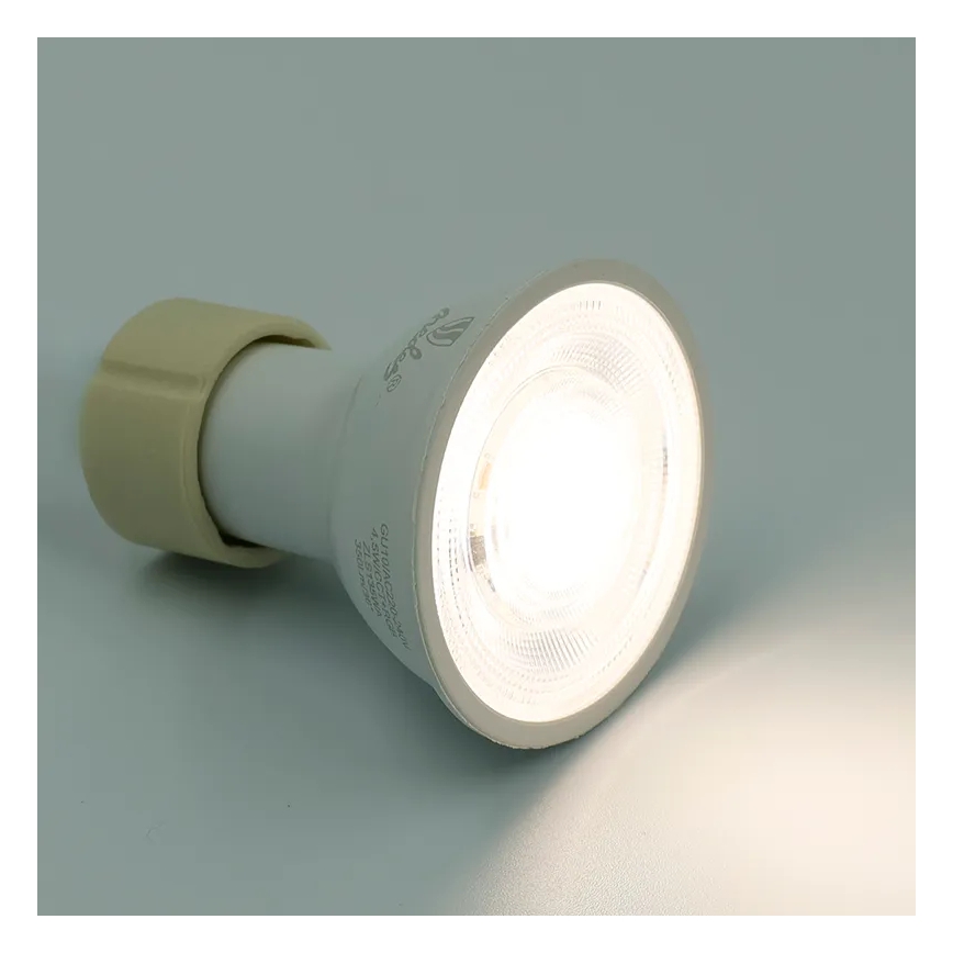 LED RGBW Aptumšojama spuldze GU10/4,5W/230V 2700-6500K Wi-Fi Tuya