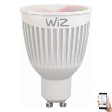 LED RGBW Aptumšojama spuldze GU10/6,5W/230V 2200-6500K Wi-Fi - WiZ