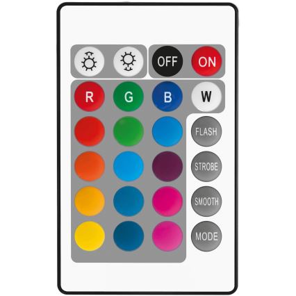 LED RGBW Aptumšojama spuldze E14/4,9W/230V 2700K + tālvadības pults - Globo