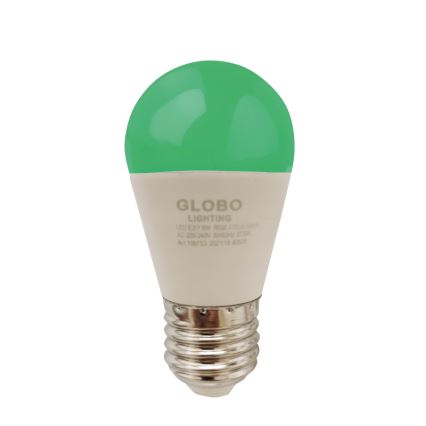 LED RGBW Aptumšojama spuldze E27/6W/230V 3000K + tālvadības pults - Globo