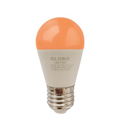 LED RGBW Aptumšojama spuldze E27/6W/230V 3000K + tālvadības pults - Globo