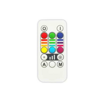 LED RGBW Aptumšojama spuldze E27/6W/230V 3000K + tālvadības pults - Globo