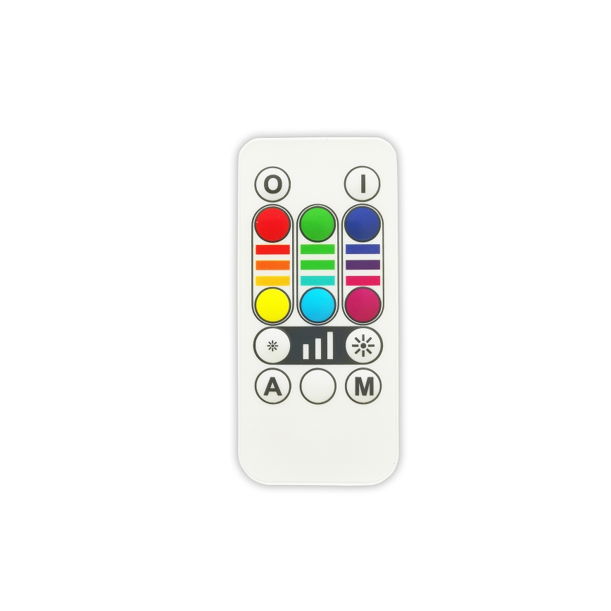 LED RGBW Aptumšojama spuldze E27/6W/230V 3000K + tālvadības pults - Globo