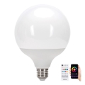 LED RGBW Aptumšojama spuldze MESH G120 E27/18W/230V 6500K + tālvadības pults - Aigostar