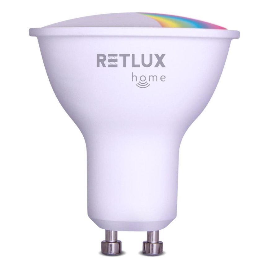 LED RGBW Aptumšojama spuldze MR16 GU10/4,5W/230V 2700-6500K Wi-Fi Tuya