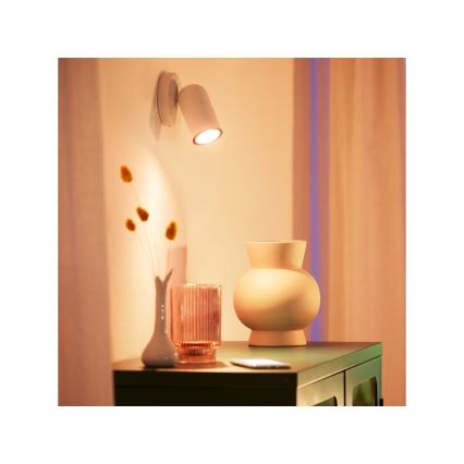 LED RGBW Aptumšojama spuldze PAR16 GU10/4,7W/230V 2200-6500K CRI 90 Wi-Fi - WiZ