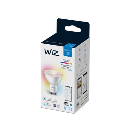 LED RGBW Aptumšojama spuldze PAR16 GU10/4,7W/230V 2200-6500K CRI 90 Wi-Fi - WiZ