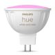 LED RGBW Aptumšojama spuldze Philips Hue White And Color Ambiance GU5,3/MR16/6,3W/12V 2000-6500K