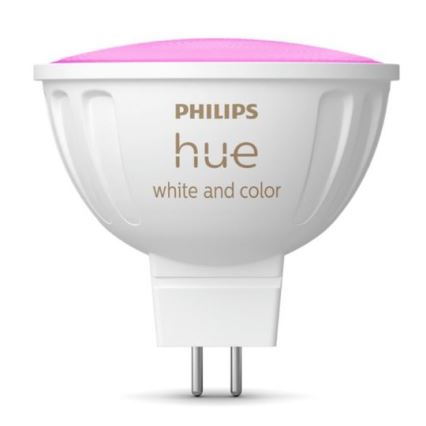 LED RGBW Aptumšojama spuldze Philips Hue White And Color Ambiance GU5,3/MR16/6,3W/12V 2000-6500K