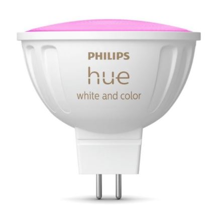 LED RGBW Aptumšojama spuldze Philips Hue White And Color Ambiance GU5,3/MR16/6,3W/12V 2000-6500K