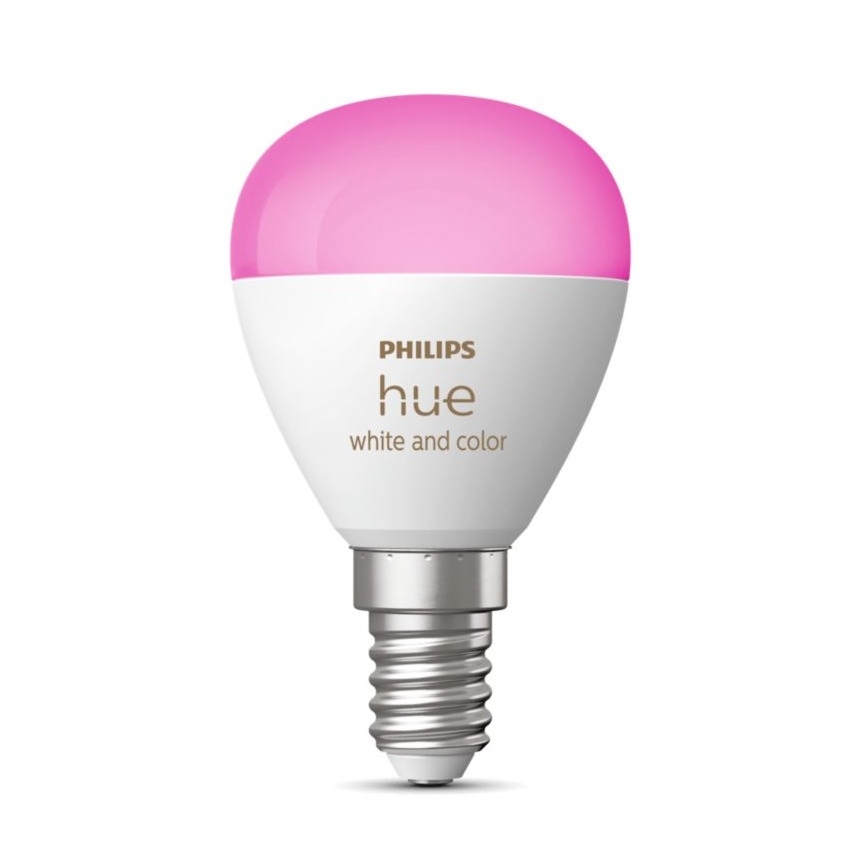 LED RGBW Aptumšojama spuldze Philips Hue White And Color Ambiance P45 E14/5,1W/230V 2000-6500K
