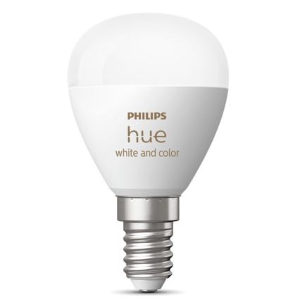 LED RGBW Aptumšojama spuldze Philips Hue White And Color Ambiance P45 E14/5,1W/230V 2000-6500K