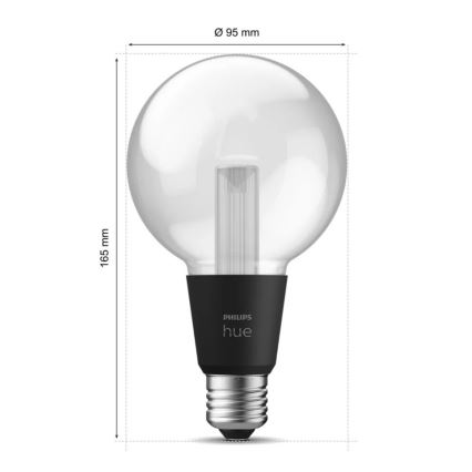 LED RGBW Aptumšojama spuldze Philips Hue White And Color Ambiance E27/6,8W/230V 2000-6500K