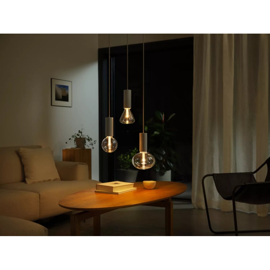 LED RGBW Aptumšojama spuldze Philips Hue White And Color Ambiance G125 E27/6,8W/230V 2000-6500K