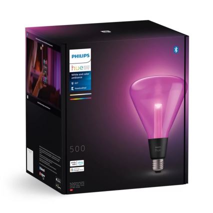 LED RGBW Aptumšojama spuldze Philips Hue White And Color Ambiance E27/6,8W/230V 2000-6500K