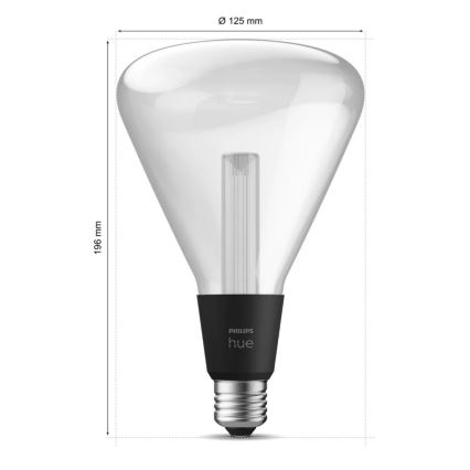 LED RGBW Aptumšojama spuldze Philips Hue White And Color Ambiance E27/6,8W/230V 2000-6500K