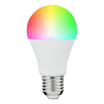 LED RGBW Aptumšojama spuldze SMART A60 E27/8,5W/230V 4000K + tālvadības pults