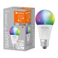 LED RGBW Aptumšojama spuldze SMART+ E27/14W/230V 2700-6500K Wi-Fi - Ledvance