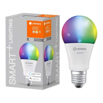 LED RGBW Aptumšojama spuldze SMART+ E27/14W/230V 2700K-6500K - Ledvance