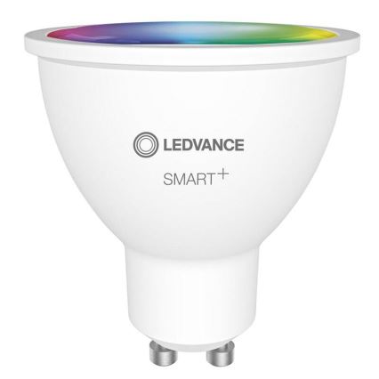 LED RGBW Aptumšojama spuldze SMART+ GU10/5W/230V 2700K-6500K Wi-Fi - Ledvance