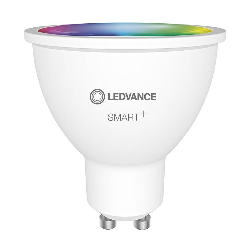 LED RGBW Aptumšojama spuldze SMART+ GU10/5W/230V 2700K-6500K Wi-Fi - Ledvance