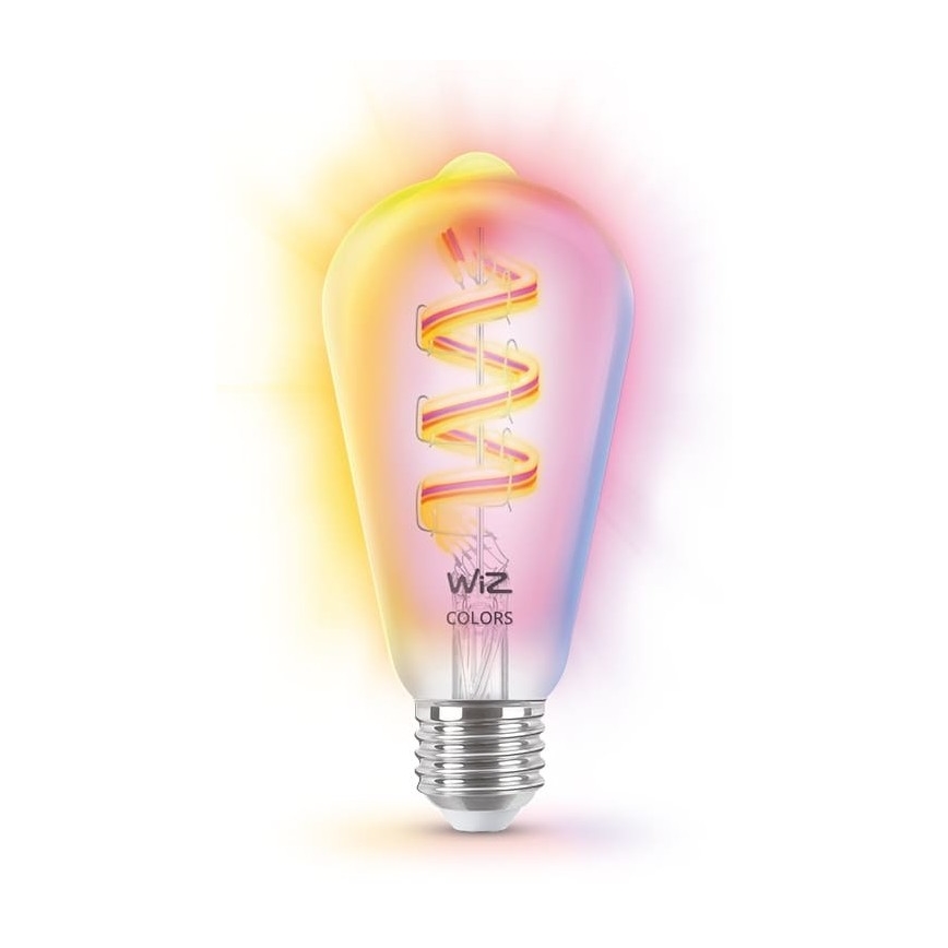 LED RGBW Aptumšojama spuldze ST64 E27/6,3W/230V 2200-6500K Wi-Fi - WiZ