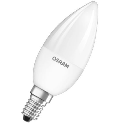 LED RGBW Aptumšojama spuldze STAR E14/4,5W/230V 2700K + tālvadības pults – Osram