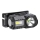 LED RGBW Aptumšojama uzlādējams galvas lampa USB LED/3W/5V IP43 190 spīdīgs 24 h 750 mAh