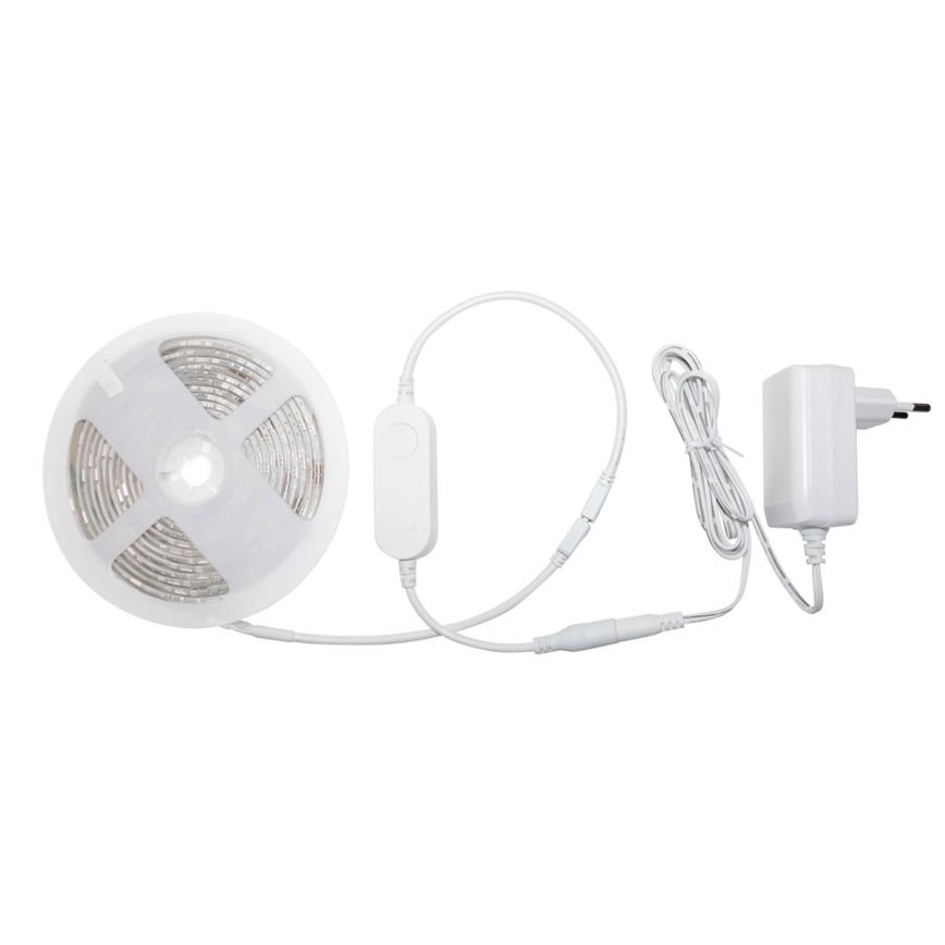 LED RGBW Aptumšojama vannas istabas josla LED/7,5W/12V IP65 3m Wi-Fi Tuya