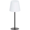 LED RGBW ar pieskārienu regulējama āra galda lampa LUCIA LED/2W/5V 1800/2700/6500K 3600 mAh IP44 melna
