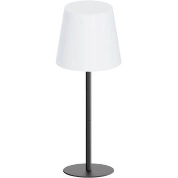 LED RGBW ar pieskārienu regulējama āra galda lampa LUCIA LED/2W/5V 1800/2700/6500K 3600 mAh IP44 melna